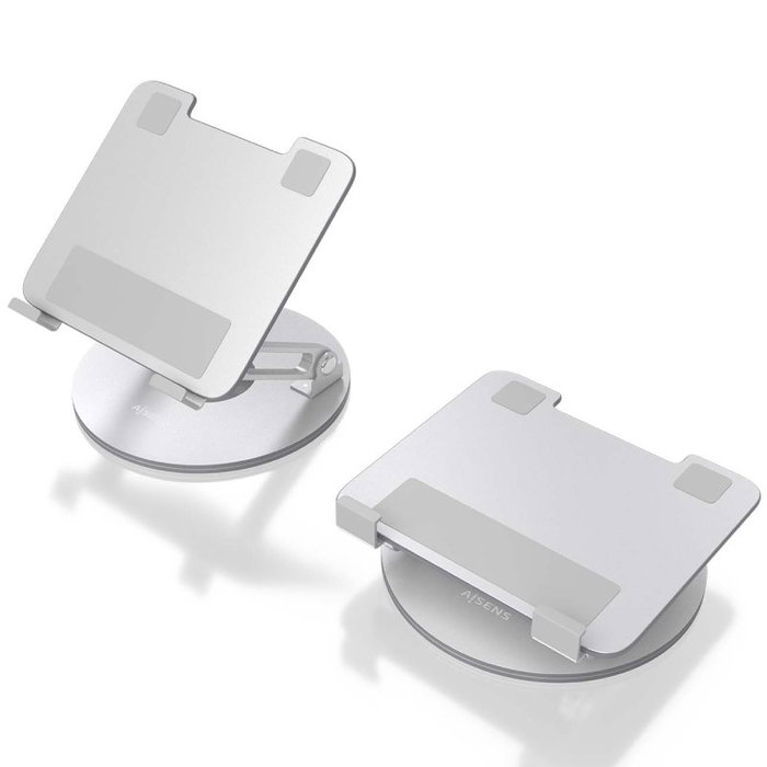 Aisens Soporte Giratorio Ajustable para Portátil y Tableta 7-13 Pulgadas, Plata Aisens Soporte Giratorio Ajustable para Portátil y Tableta 7-13 Pulgadas, Plata